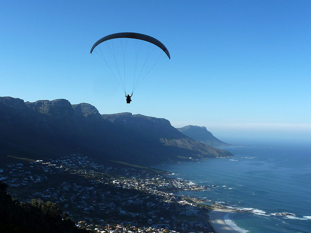 Cape Town Paraglider.