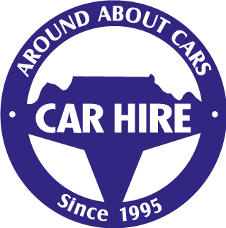Around About Cars car hire since 1995.