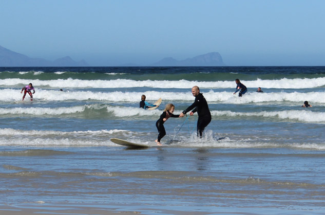SURFING LESSONS - CAPE TOWN WITH KIDS - Around About Cars
