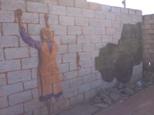 Art on Hector Pietersen Avenue.