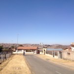 City of Johannesburg with its Orlando Towers in view from Soweto.