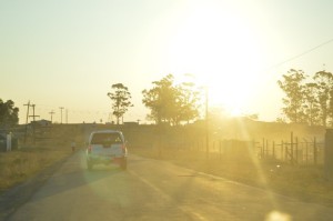 06H42 Sunrise in August 2015.