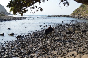 Mouth of the Bomvu river.