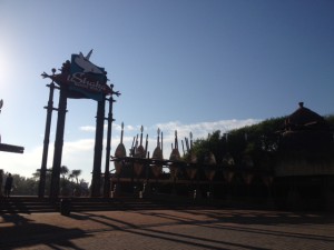 Entrance to uShaka Marine World.