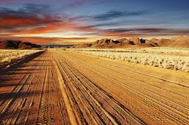 Road in Namibia.