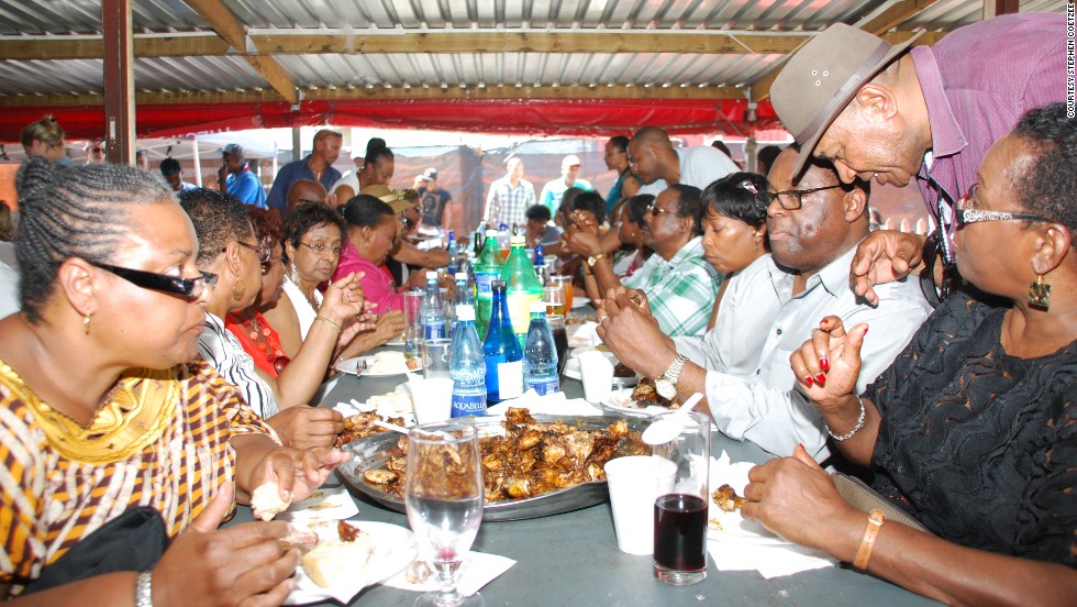 South African braai at Mzoli's.