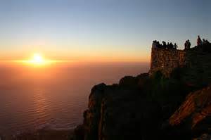 Sunset Table Mountain.