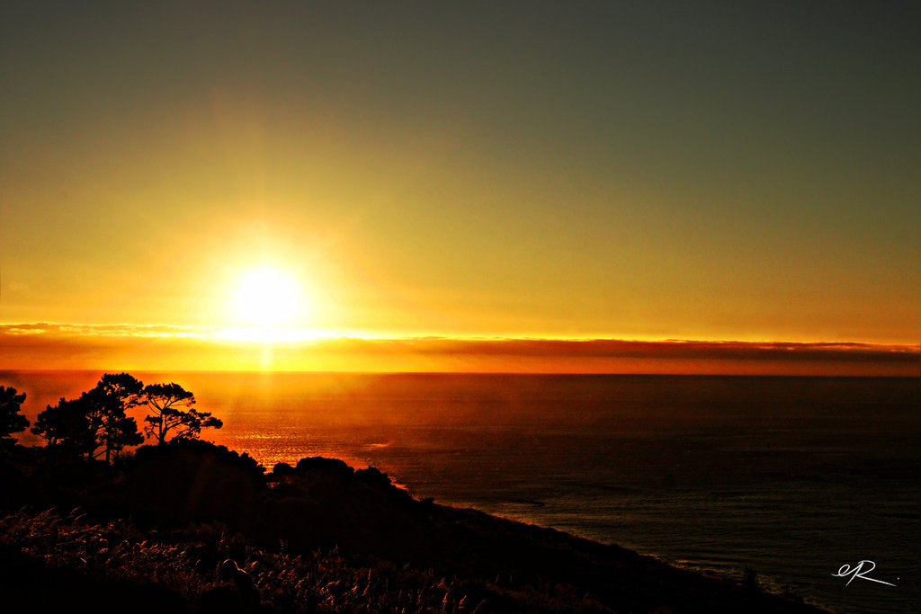 Sunset at Signal Hill.