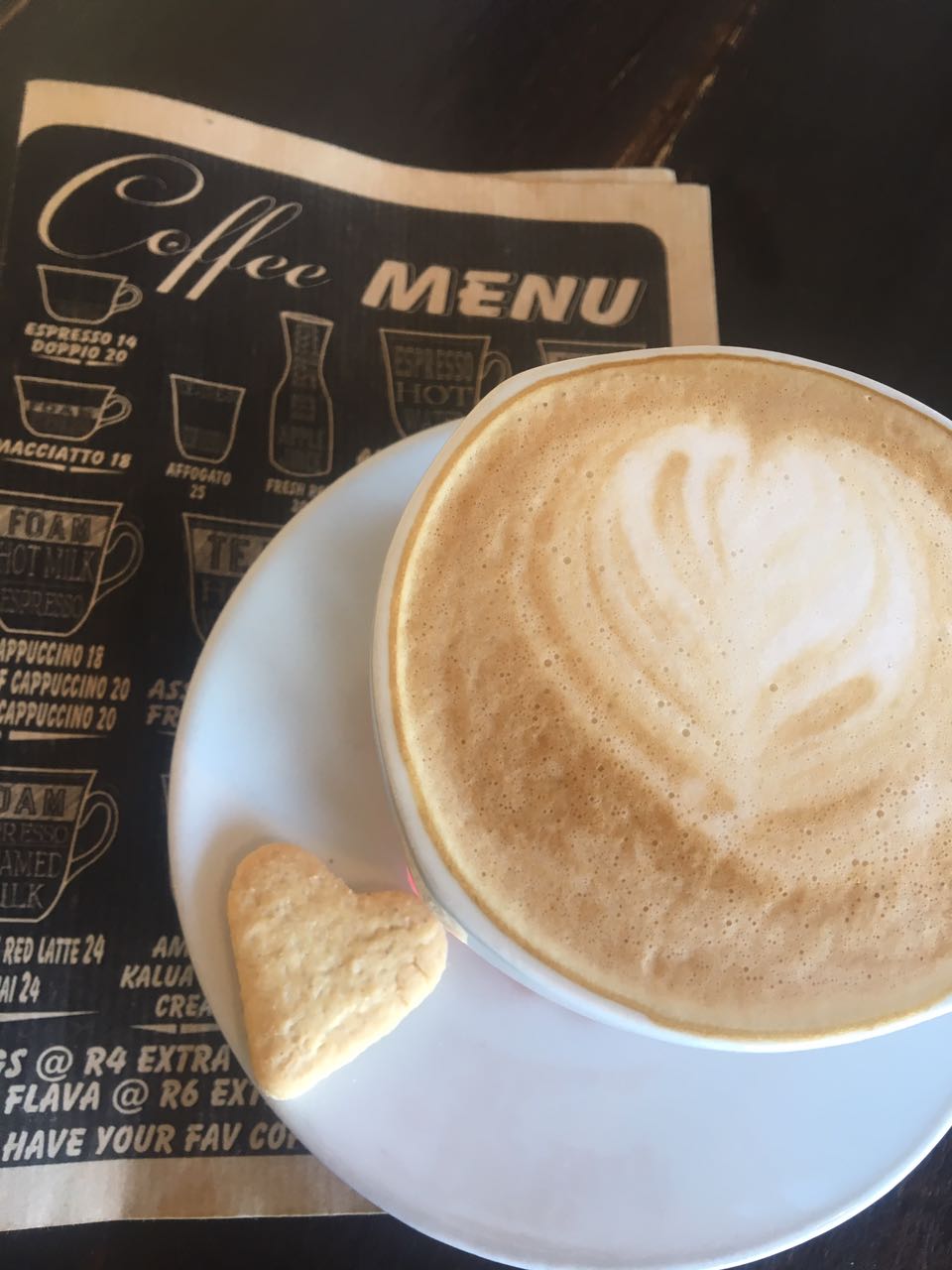 Tasty Table Cafe Cappuccino - Around About Cars