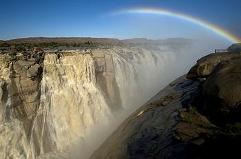 Waterfalls at Augrabies.
